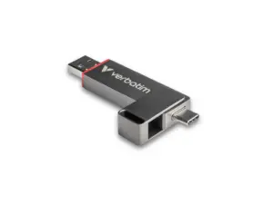 Verbatim USB Drive Dual QuickStick 512GB VerbatimSSD perfromance USB-C &amp USB-A USB 3.2 Gen 1