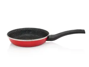 Tigaie Granit Induction Metalac, email, 20cm, 1l, rosu