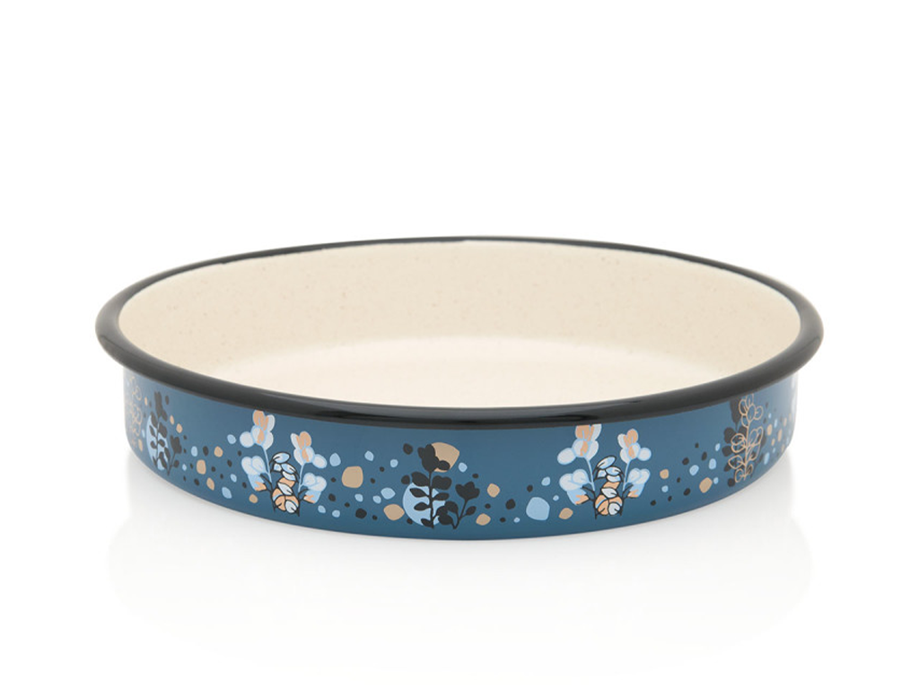 Tava rotunda Cooking Delight Metalac, email, 28cm, 3.44l