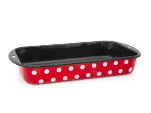 Tava Tufne Metalac, email, 34cm, 4l