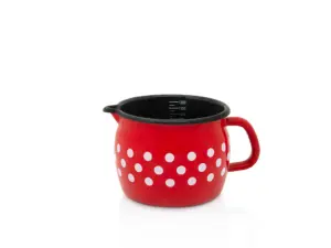 Oala cu cioc Tufne Metalac, email, 12cm, 1.3l