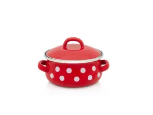 Cratita Tufne Metalac, email, 12cm, 0.75l