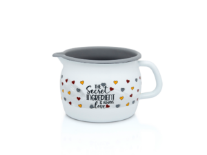 Cana cu cioc Secret Ingredient Metalac, email, 12cm, 1.3l