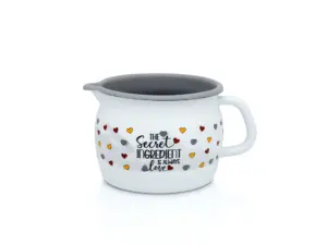 Cana cu cioc Secret Ingredient Metalac, email, 12cm, 1.3l