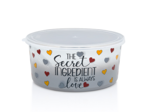 Recipient cu capac Secret Ingredient Metalac email, 20cm, 2.6l