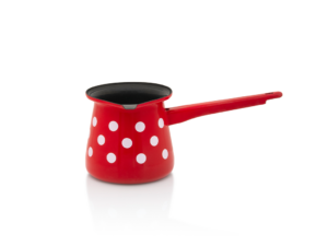 Ibric cafea Tufne Metalac, email, 7cm, 0.7l