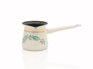 Ibric cafea Green Line Metalac email, 4cm, 0.4l