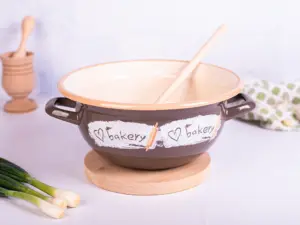 Bol clasic Bakery Metalac, email, 28cm, 5l
