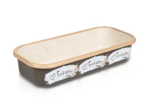 Tava clasica pentru paine Bakery Metalac, email, 30cm, 2.6l
