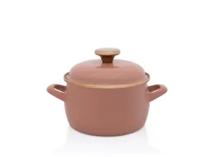 Oala cu capac Moka Metalac, email, 16cm, 2.2l