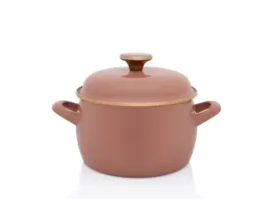 Oala cu capac Moka Metalac, email, 18cm, 3.1l