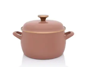 Oala cu capac Moka Metalac, email, 20cm, 4.2l