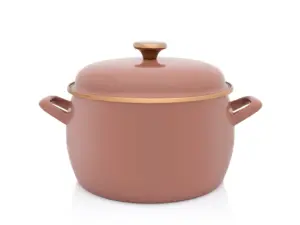 Oala cu capac Moka Metalac, email, 24cm, 7.5l