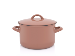 Oala cu capac Moka Metalac, email, 20cm, 4l