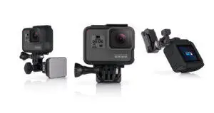 Montura GoPro casca, montare fata sau lateral