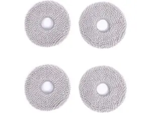 Set 4 rezerve de mop lavabil Ecovacscompatibil X1/X1e OMNI/X1 TURBO/T10 TURBO/T20 OMNI