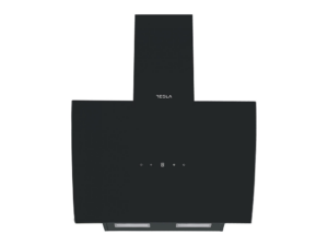 Hota decorativa Tesla DD600AB, 60cm, Sticla neagra1 motor DC 75W, 630m3/h, display LED