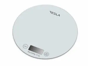 Tesla Cantar de bucatarie KS200W 5kg ecran LCDFunctie Tara Sticla Alb