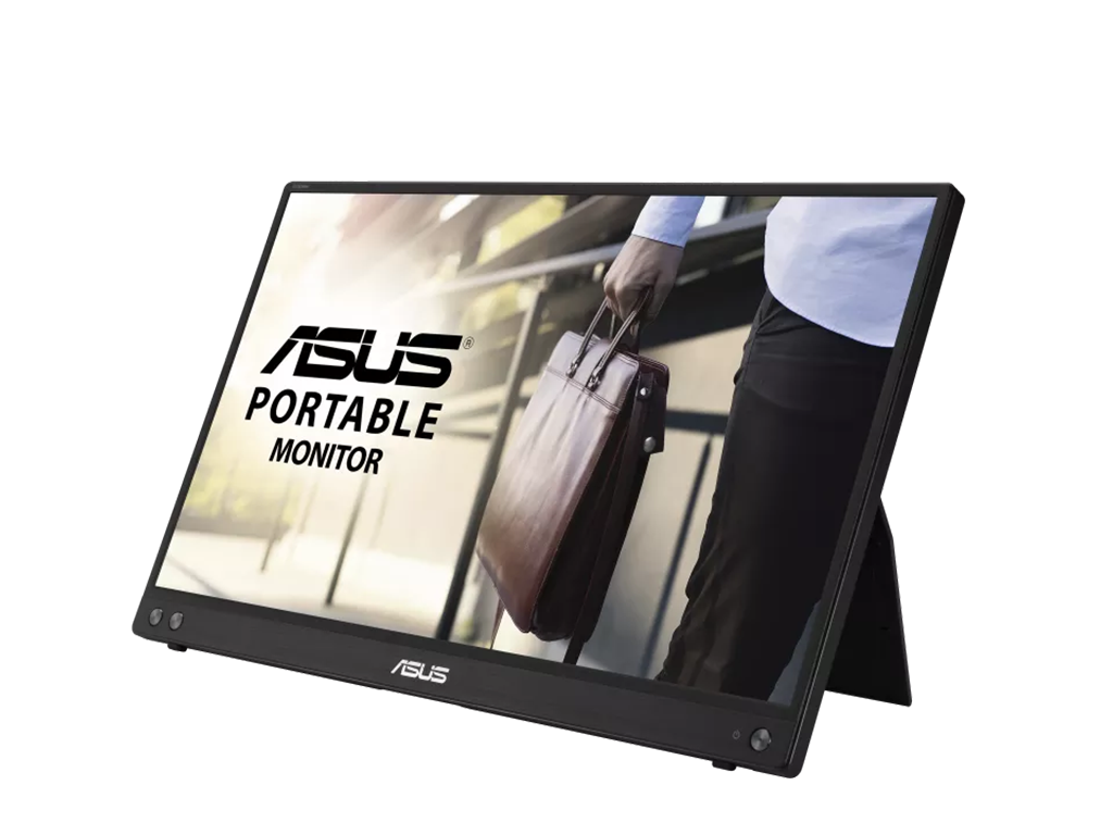 Monitor Portabil Asus ZenScreen 15.6'', MB16ACVFull HD, IPS, USB Type-C, Flicker Free, Blue Light