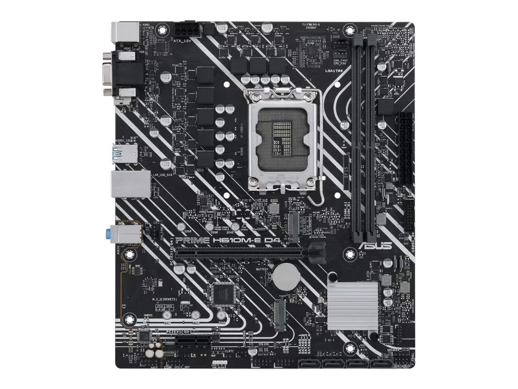 Placa de baza Asus PRIME H610M-E D4-CSM,Intel H610mic-ATX motherboard with DDR4, PCIe 4.0,HDMI