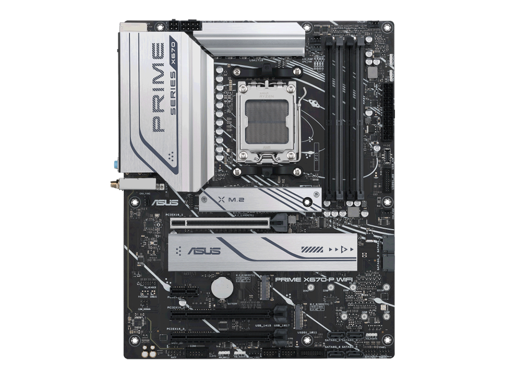Placa de baza Asus AMD X670 ATX DDR5, Wi-Fi 6PCIe 5.0 storage support, Realtek 2.5Gb Ethernet