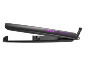 Placa de indreptat parul Tesla STH300BP, 210 gradeDisplay LED, Ceramic Turmalin, Negru/Violet