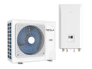 Pompa de caldura aer-apa split Tesla TATP-10HMDA1 10kW, A+++/A++, 3kW back-up heater, Wi-Fi, 220V