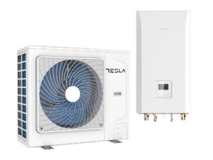 Pompa de caldura aer-apa split Tesla TATP-12HMDA3 12kW, A+++/A++, 3kW back-up heater, Wi-Fi, 400V