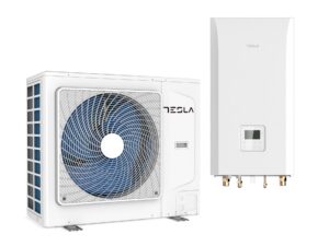 Pompa de caldura aer-apa split Tesla TATP-14HMDA3 14kW, A+++/A++, 3kW back-up heater, Wi-Fi, 400V