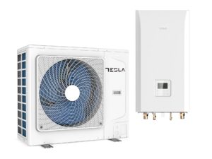 Pompa de caldura aer-apa split Tesla TATP-16HMDA1 16kW, A+++/A++, 3kW back-up heater, Wi-Fi, 220V
