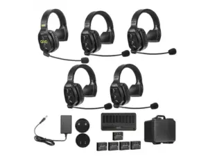 Solutie intercom completa Saramonic WiTalk WT5S5xbat, 5 pers, Full-Duplex 1.9GHz, single-ear