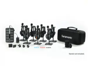 Solutie intercom completa Saramonic WiTalk9 WT7S14xbat, 7 pers, Full-Duplex, 1.9GHz, single-ear