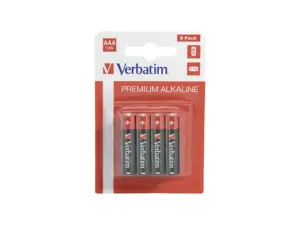 Verbatim Baterii Alkaline AAA 8 buc 49502