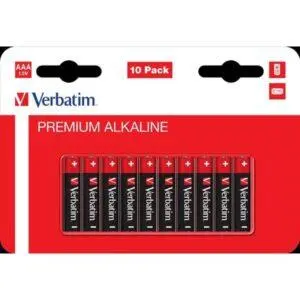 Verbatim Baterii Alkaline AAA 10 buc 49874