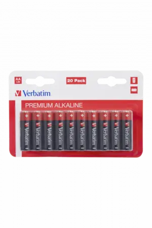 Verbatim Baterii Alkaline AA 20 buc 49877