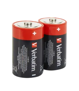Verbatim Baterii Alkaline D 2 buc 49923