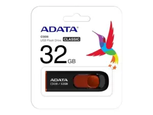 ADATA Memorie USB C008 32GB USB 2.0 Rosu/Negru