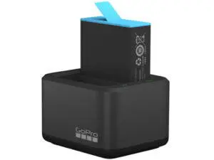 GoPro Incarcator dublu H10B+ 2 acumulatori Enduro1720mAh port USB indicator LED