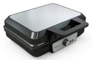 Waffle-maker Tesla WM200BX, 1000WTermostat ajustabil, Negru-Inox