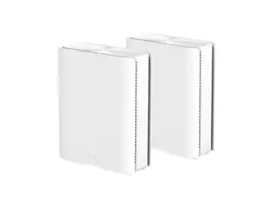 Router Mesh Asus ZenWiFi BQ16((2PK)Quad-band WiFi7dual 5 GHz bands, 25 Gbps