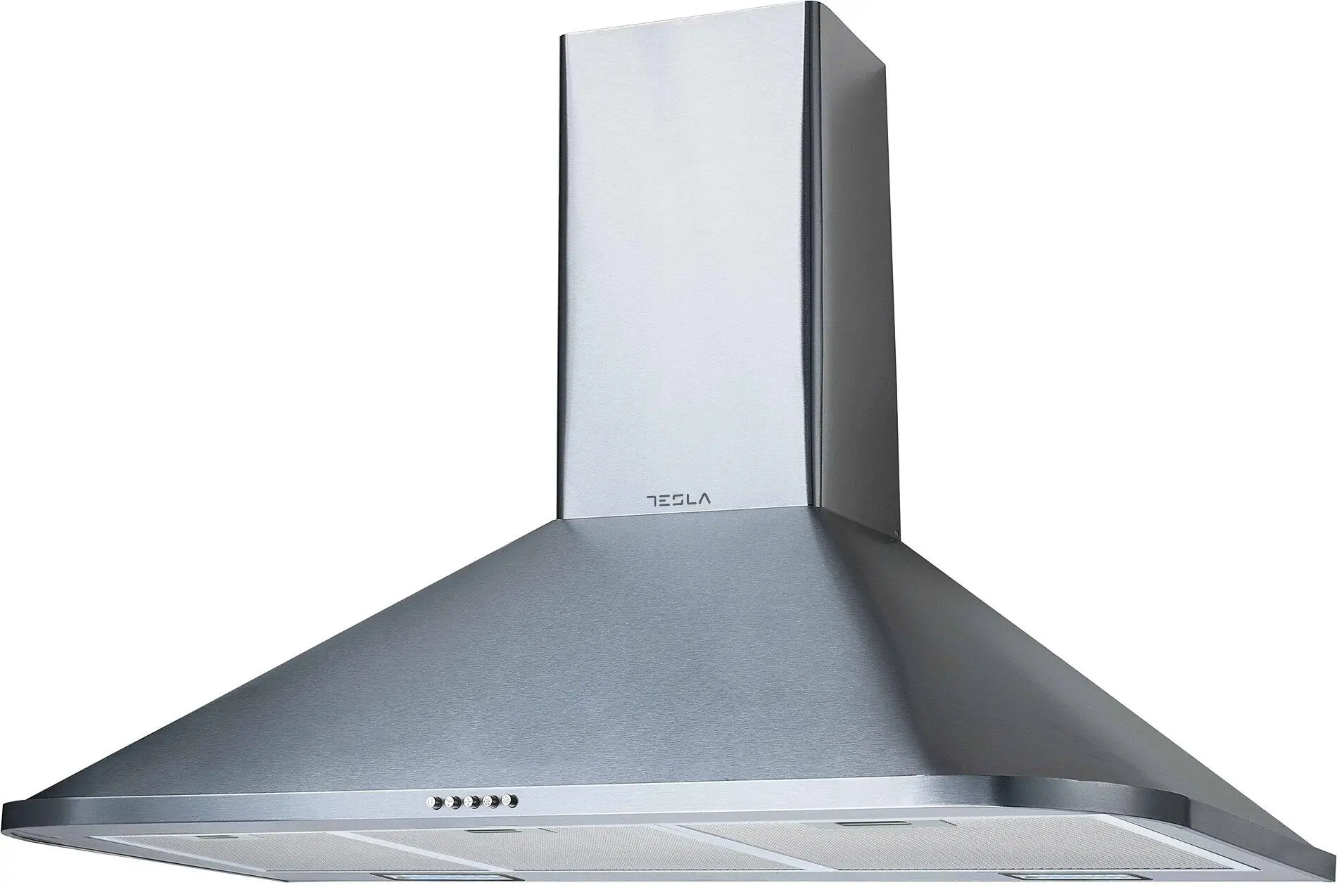 Hota decorativa semineu Tesla DC900AXP, 90cm, Inox1 motor 190W, 630m3/h, 3 trepte, LED 2x2W - imagine 2