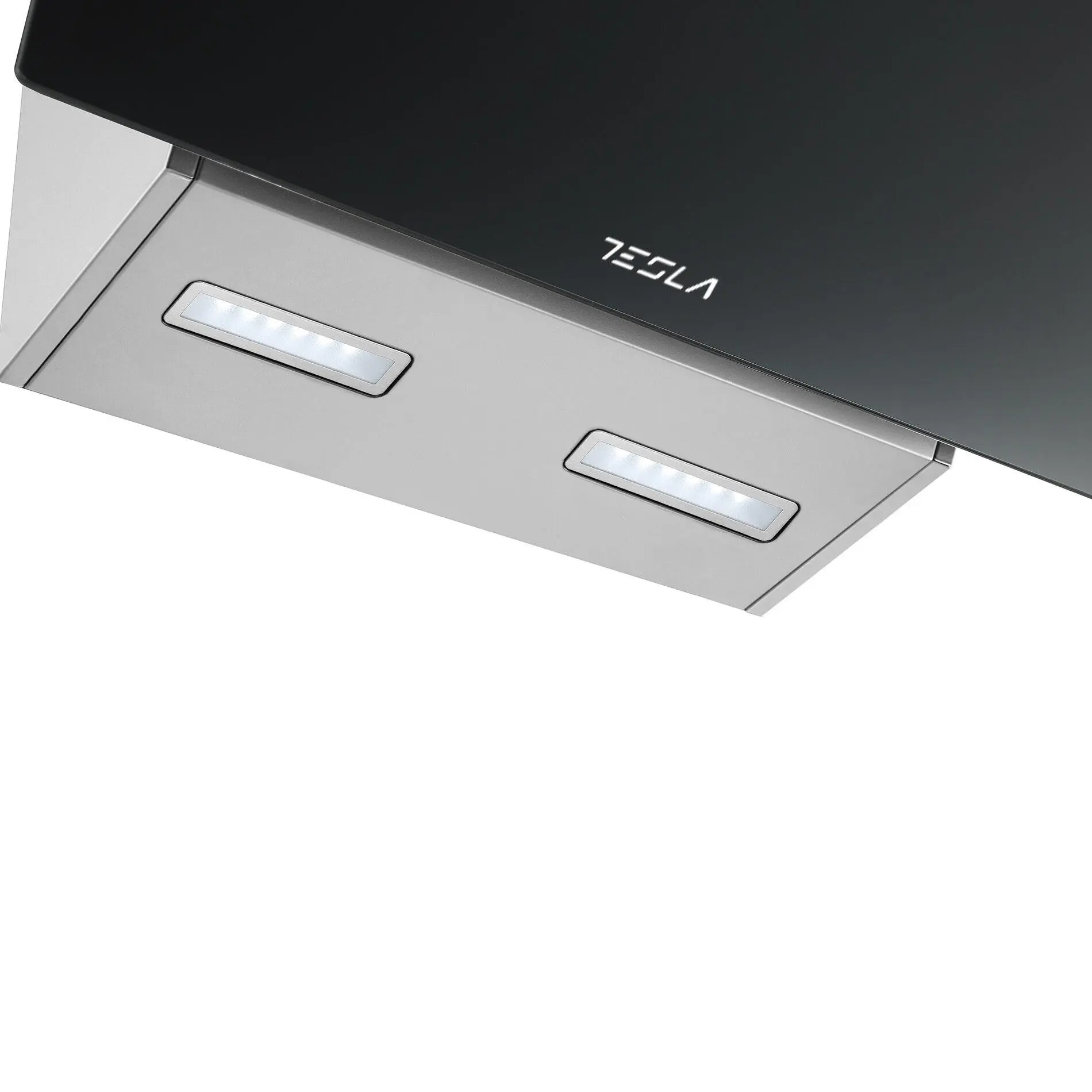 Hota decorativa Tesla DD600AXB, 60cm, Inox/Sticla1 motor DC 75W, 630m3/h, display LED - imagine 3