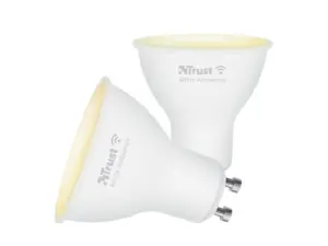 Bec Trust Smart WiFi, LED SPOT GU10 CCT luminozitate 345 lm, clasa energetica A+