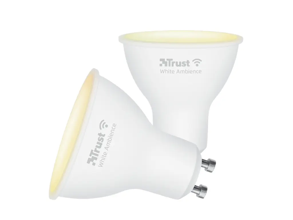 Bec Trust Smart WiFi, LED SPOT GU10 CCT luminozitate 345 lm, clasa energetica A+