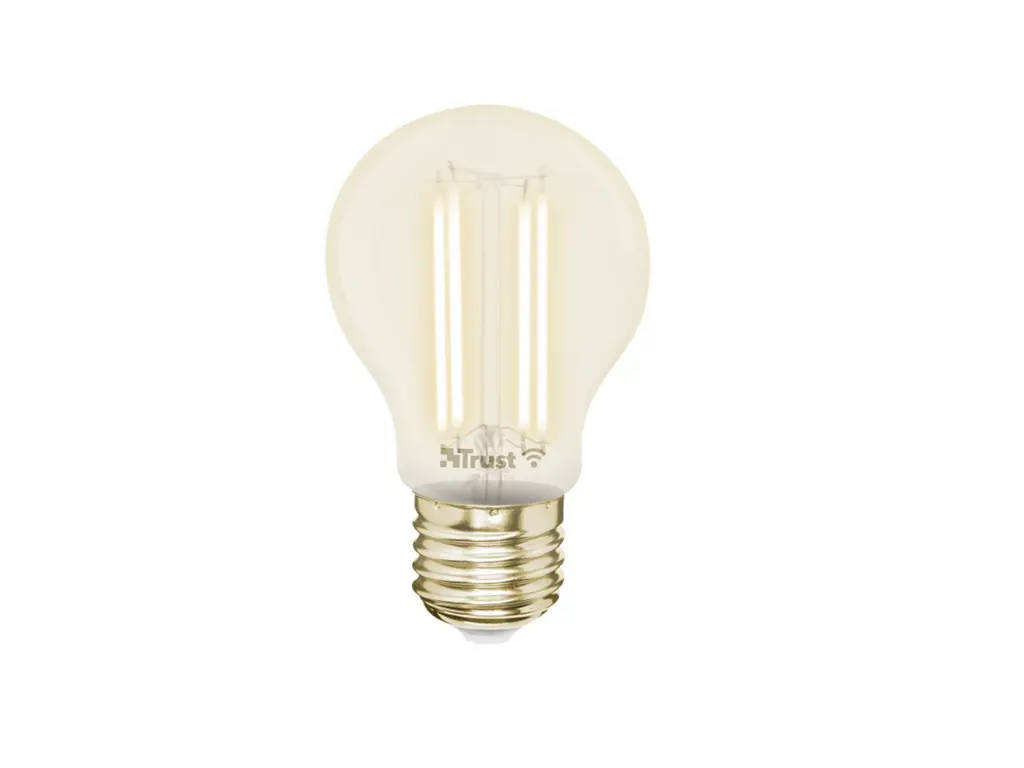 Pachet 2 becuri Trust LED filament WiFi, E27luminozitate 470 lm, clasa energetica A+ - imagine 2
