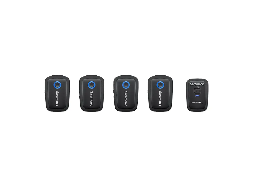 Kit microfon wireless Saramonic Blink500T4 4TX+RX - imagine 2