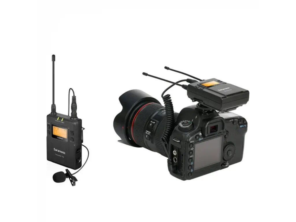 Set microfon wireless Saramonic UwMic9 Kit1Lavaliera Omni, 5114-596MHz, up to 8 mic. - imagine 9