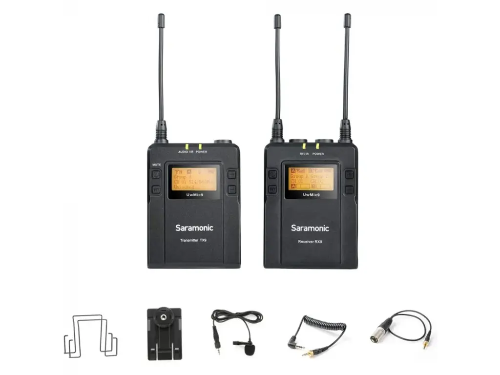 Set microfon wireless Saramonic UwMic9 Kit1Lavaliera Omni, 5114-596MHz, up to 8 mic. - imagine 11