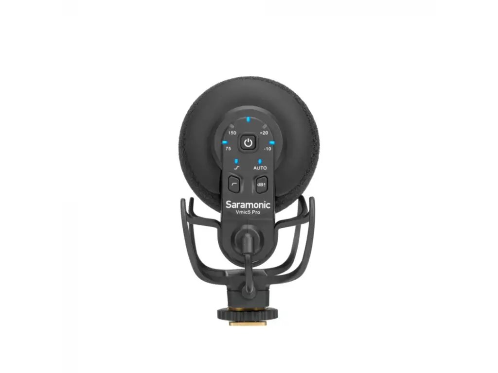 Microfon Saramonic Vmic5 ProAuto On/Off, TRS & TRRS, Negru - imagine 2