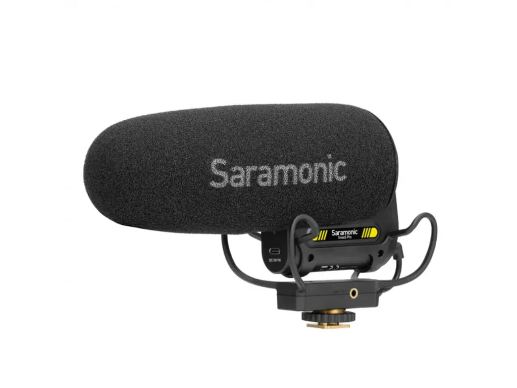 Microfon Saramonic Vmic5 ProAuto On/Off, TRS & TRRS, Negru - imagine 3